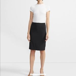 NWOT Theory Stretch Wool Pencil Skirt 0